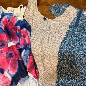 Bundle of 3 floral dresses (Princess Polly, Hello Molly & Wild Fable)